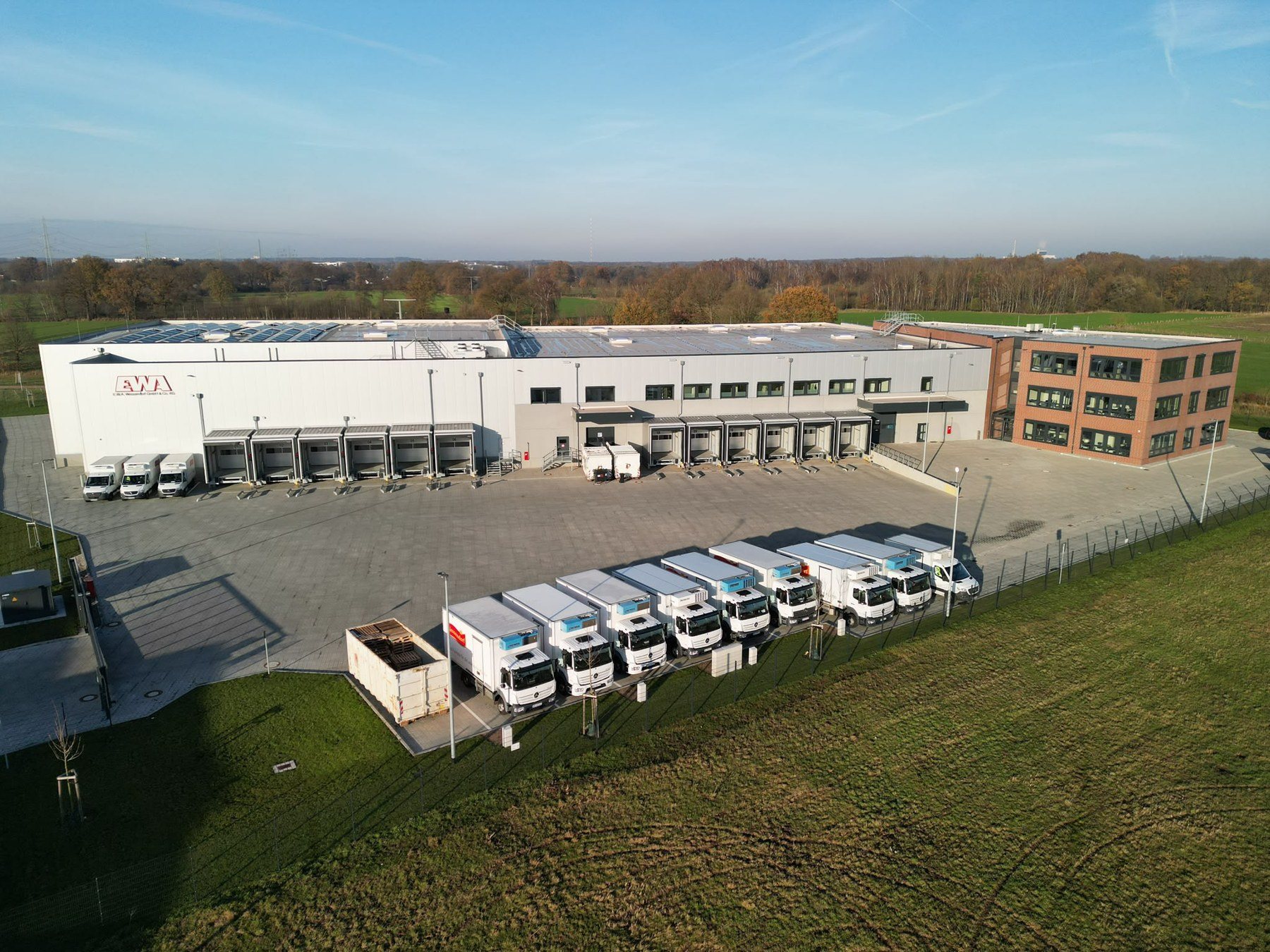 Neubau Kühl- und Lagerhalle in Barsbüttel